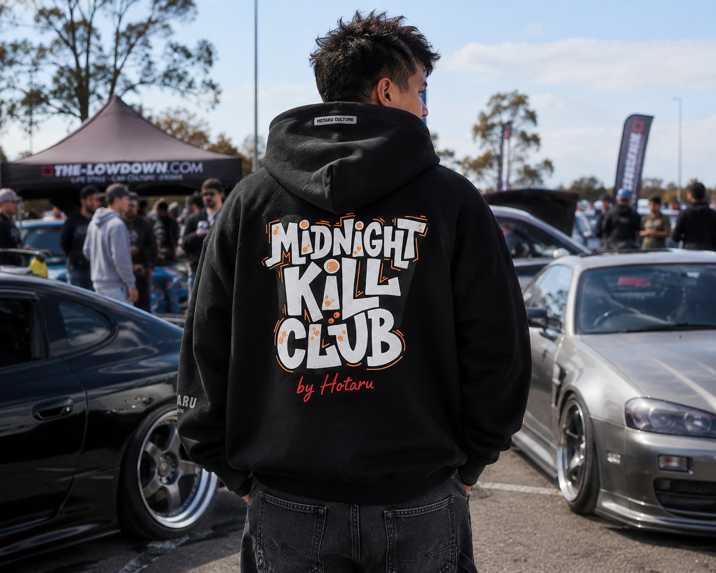 Midnight Kill Club Heavy Weight Hoodie - Black