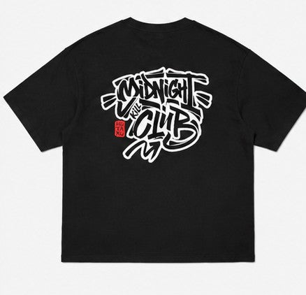 Midnight Kill Club Tee by Hotaru - Black