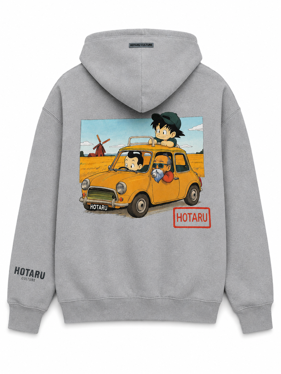 Mini Mob Heavyweight Hoodie — Grey