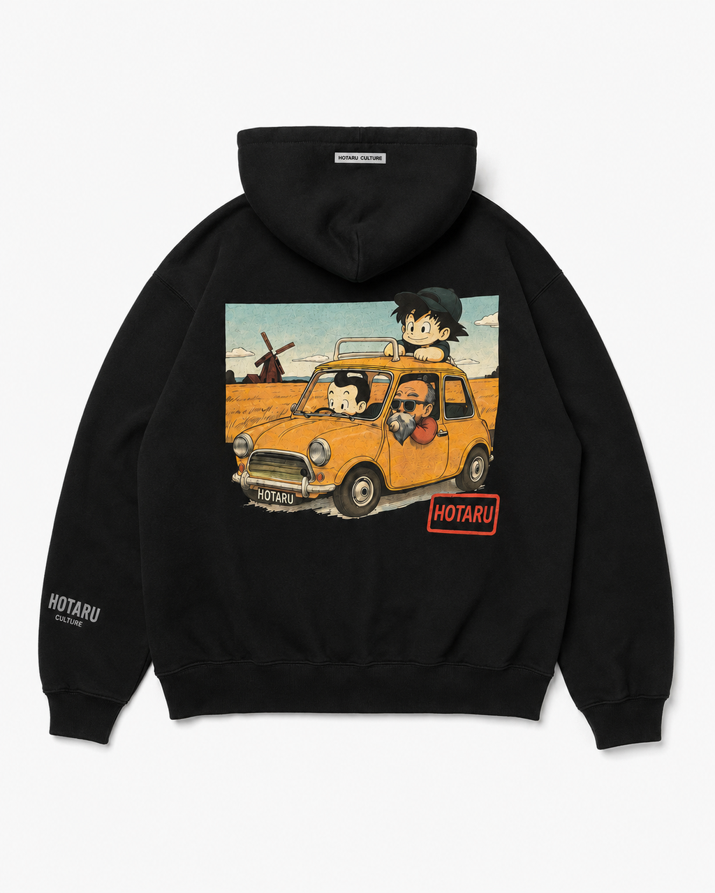 Mini Mob Heavyweight Hoodie — Black