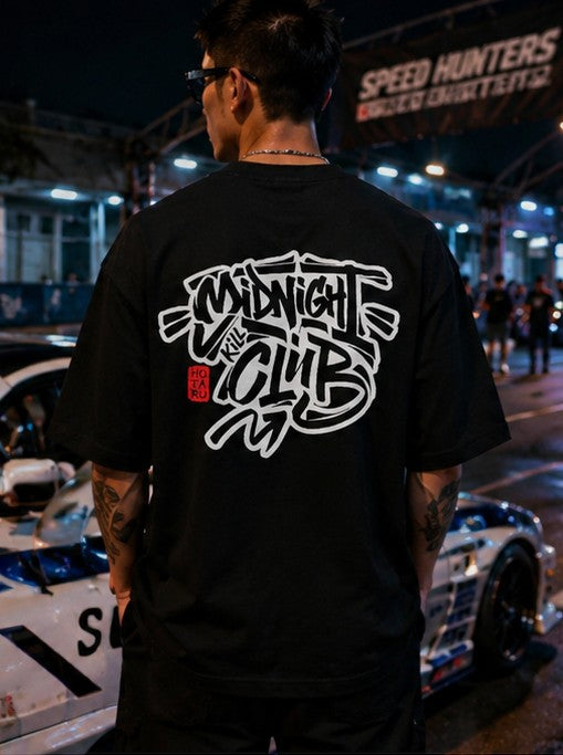 Midnight Kill Club Tee by Hotaru - Black