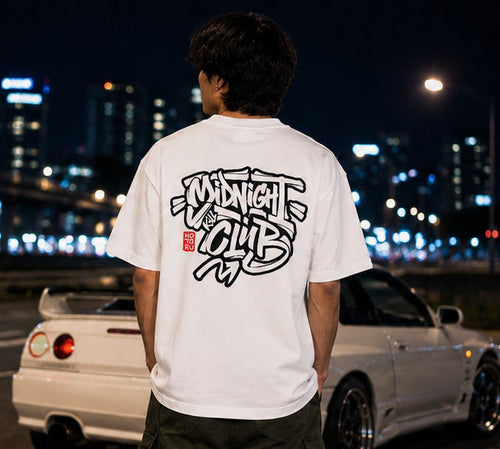 Midnight Kill Club Tee by Hotaru - White