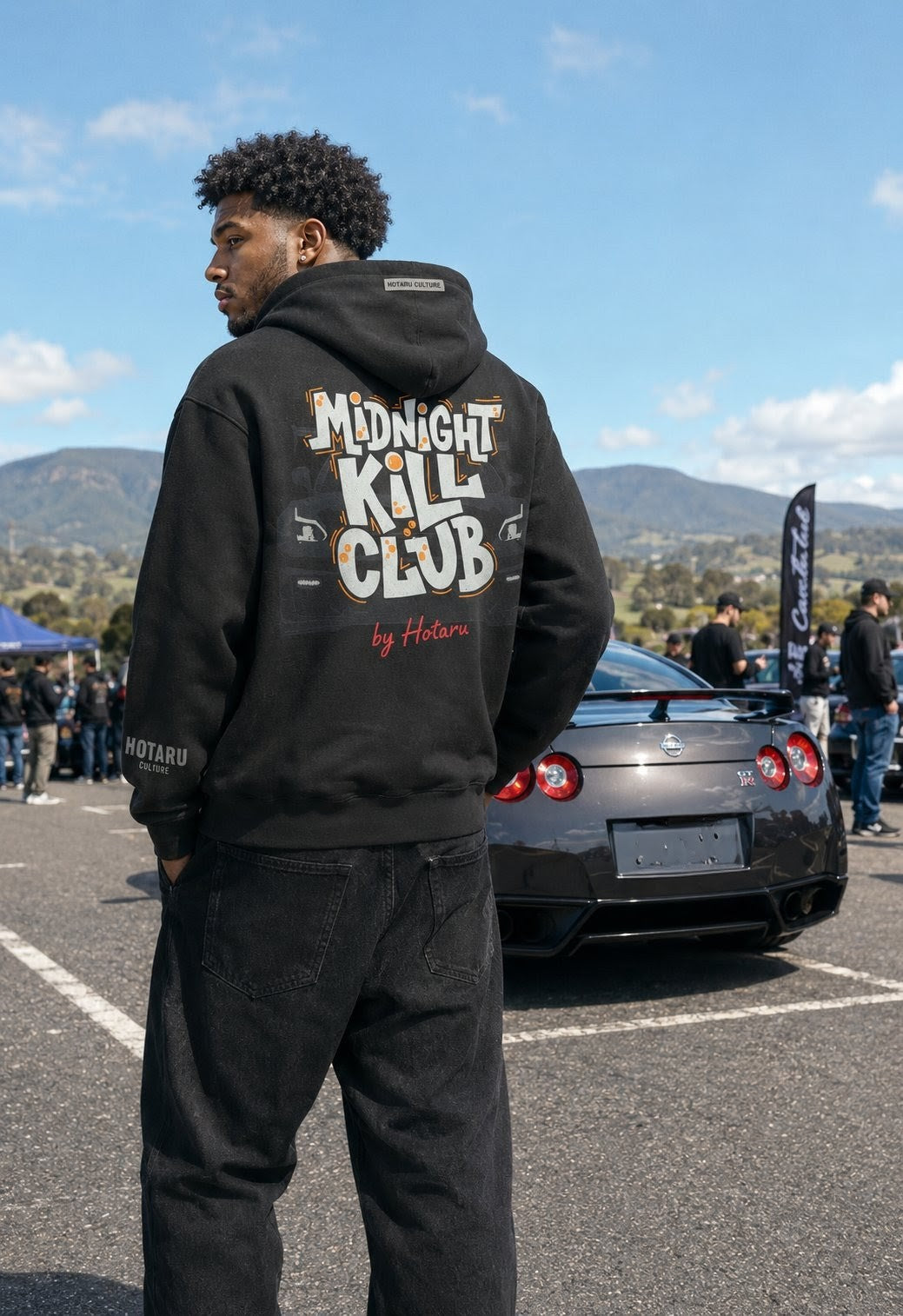 Midnight Kill Club GTR Hoodie - Black