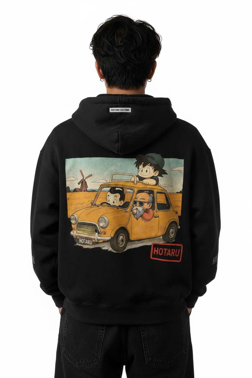 Mini Mob Hoodie – Ghost Mannequin Back View